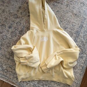 GAP VintageSoft Maize Yellow Hoodie